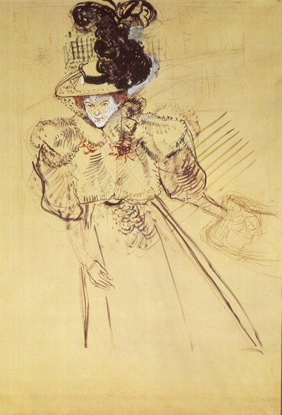 La Revue Blanche by Henri de Toulouse Lautrec